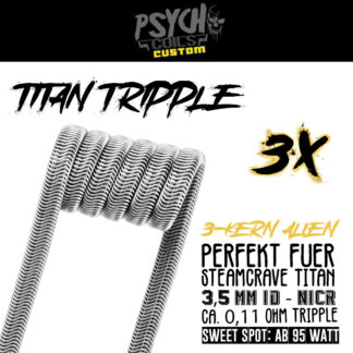 Handmade Coils für Steamcrave Titan