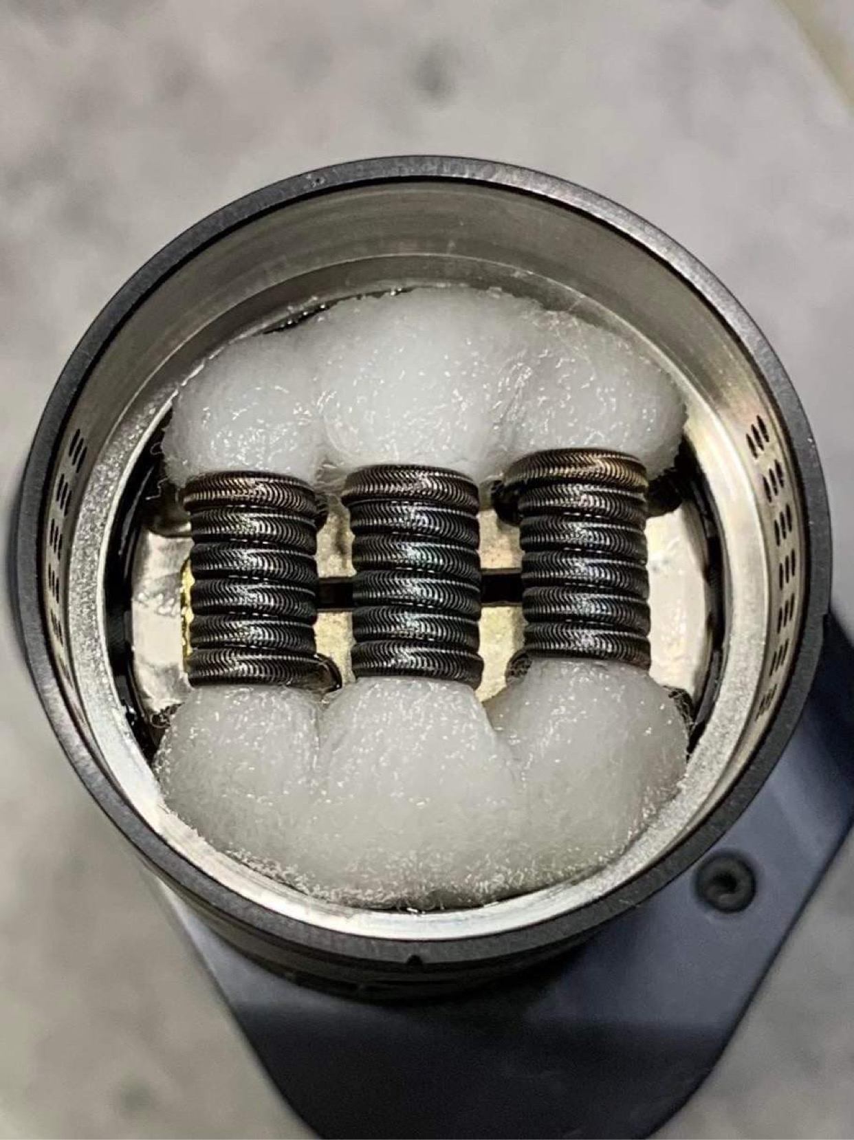 Tripple Coils im Simurg X30 RTA