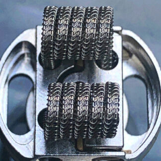Handmade Coils Spaced Framed Staple Aliens im Aromamizer
