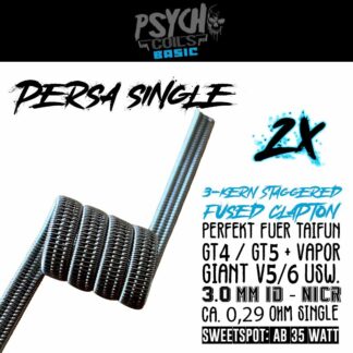 3 core staggered fused clapton coils günstig