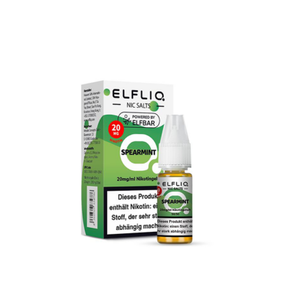 Elfliq by Elfbar Spearmint 20 mg Nikotinsalz Nicsalt Liquid